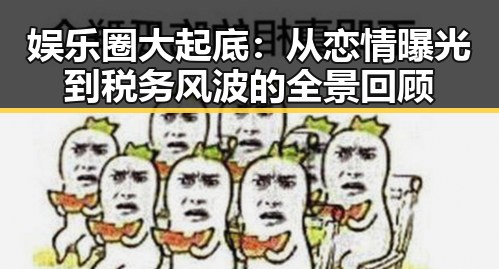 娱乐圈大起底：从恋情曝光到税务风波的全景回顾